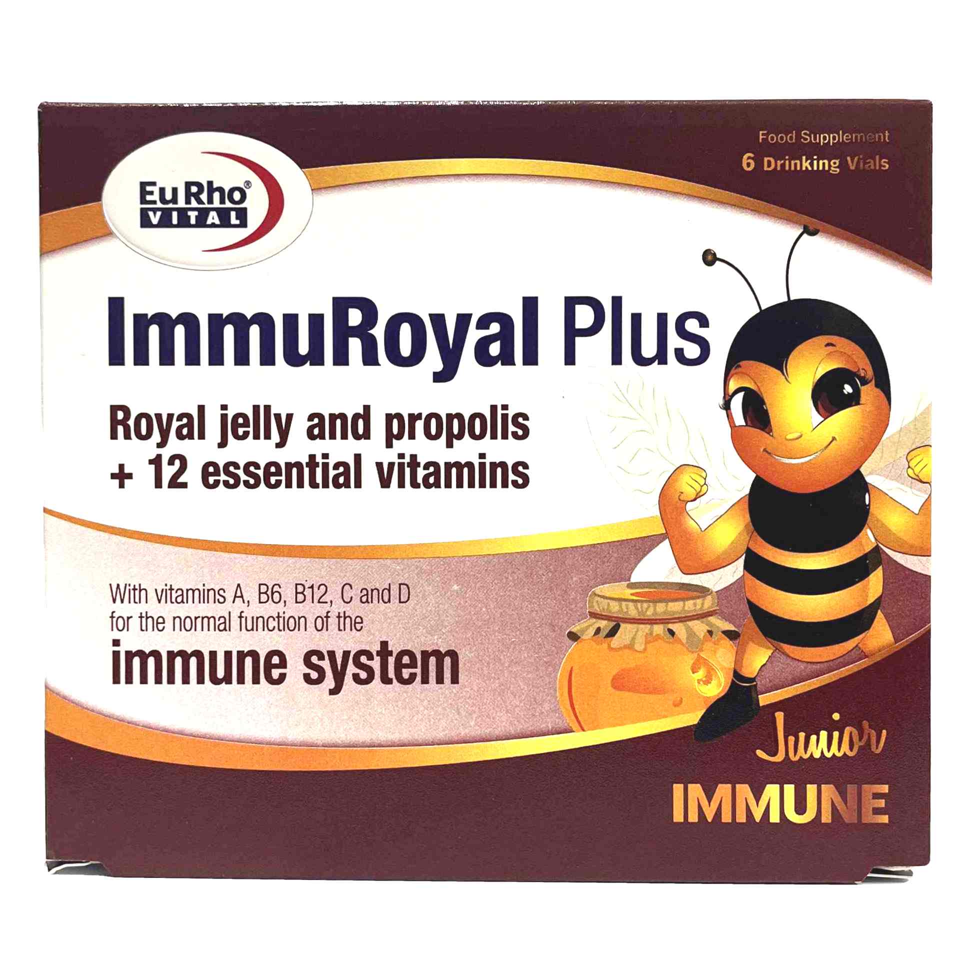 ویال ایمورویال پلاس یوروویتال رویال ژلی + پروپولیس Eurhovital ImmuRoyal Plus